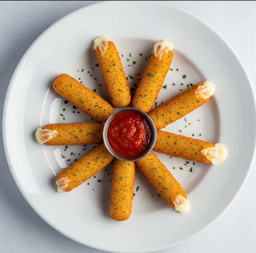 Battered Mozzarella Sticks X5 