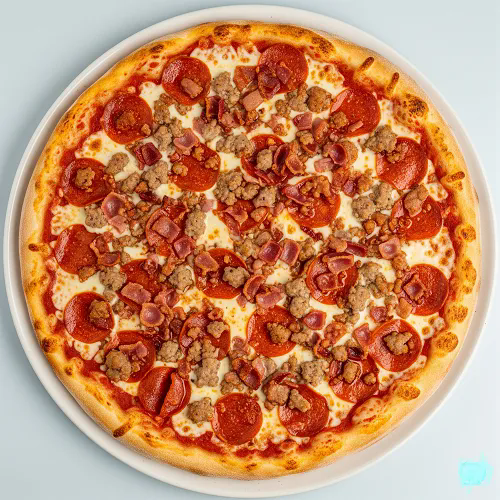 Spicy Meat Feast Pizza 